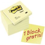 Post-it? Notes (H x Sz) 76 mm x 76 mm, sárga 654Y6 3M, tartalom: 6 db fotó