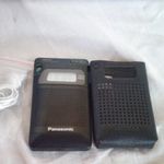 Panasonic RF-H830 digitális mini AM FM rádió fülhallgatóval fotó