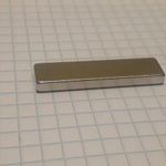 40x10x4mm Neodym Neodímium Mágnes Hasáb Tégla fotó