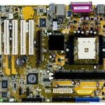 ASUS K8V F/S 754-es AGP-S alaplap AMD ATHLON 3000+ procival hozzávaló hűtővel fotó