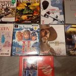 Empire Earth, Imperialism 2, Rogue Spear, Gunship, Hidden&Dangerous, Star Trek, Tempt. DOBOZOS PC játékok fotó