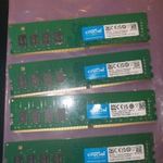 16GB DDR4 PC4-25600 3200MHz Crucial memória RAM asztali PC-be fotó