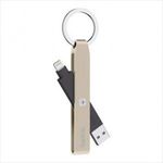 Belkin MIXIT Lightning-USB adat/töltőkábel-kulcstartó arany (F8J172btGLD) (F8J172btGLD) fotó