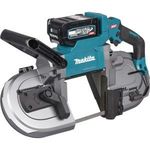 Makita akkus szalagfűrész PB002GZ XGT, 40 voltos kék/fekete, akkumulátor és töltő nélkül fotó