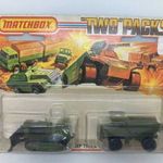 Matchbox Two Pack TP-16 Military Dump Truck és Bulldozer fotó