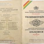 Bp Székesfőv. Községi TP takarékbetétkönyv 1936-42 fotó