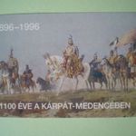 Kártyanaptár 1996 - HUNGÁRIA BIZTOSÍTÓ RT. - 1100 ÉVE A KÁRPÁT-MEDENCÉBEN fotó