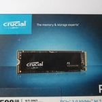 Cricial PCIe 3.0 NVMe M.2 SSD 500 GB - új fotó