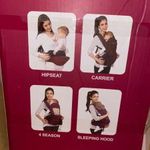 Carrier Hipseat 3 In 1 kengurú - derékra csatolható babahordozó fotó