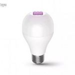 LED lámpa , égő szett , UV-C fertőtlenítéssel , 2 db x E27 , 2 x 8W , meleg fehér , 59S , SunClean fotó