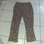 H&M 42/44/L-s mintás, gumis derekú, viszkóz anyagú női nadrág fotó