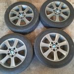 BMW 16 colos alukerék garnitúra téli gumival 5x120 fotó