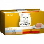 GOURMET GOLD Pástétom nedves macskaeledel 4x85g fotó