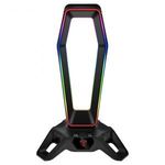 Yenkee YHB 3000 RGB Gamer Headset Stand Black 45016645 Periféria Mikrofon/Fülhallgató fotó