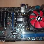 MSI 770-C45 AM-2 AM-3 DDR-III MS-7551 PCI-E + AM3 PROCI X2 215+ HŰTŐ fotó