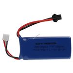 Helyettesítő modell / RC Akku 7.4V, Li-Polymer, 1200mAh, SM-csatlakozó fotó