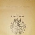 1908 Benkó Imre Nemes családok Nagykőrösön 1848 előtt.leszármazási táblákkal és címerekkel szép. fotó