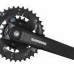 Shimano Hajtómű Altus 22/36 175mm 4-szögt Fekete fotó