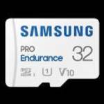 SAMSUNG Memóriakártya, PRO Endurance microSD kártya 32GB, CLASS 10, UHS-I (SDR104), + SD Adapter, R1 fotó