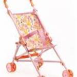 Djeco Játék Babakocsi - Virágos, 54 cm - Stroller Flowers fotó