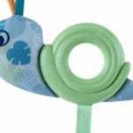 Chicco baby snail eco+ rágókás textiljáték-Bébicsiga fotó