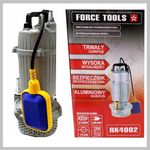 Force Tools alumínium szennyvíz szivattyú RK4002 fotó