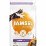 Iams Cat Kitten csirke macskatáp 2kg fotó