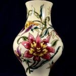 MESESZÉP ORCHIDEA MINTÁS ZSOLNAY PORCELÁN VÁZA fotó