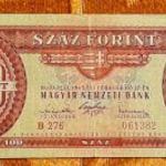 1947 -es Kossuth Címeres 100 Forint bankó Ritkább !!!!! (L2923) fotó