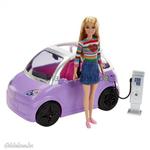 Barbie - Elektromos autó töltővel, felhajtható tetővel fotó