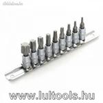 Torx dugókulcs szett T10-T60 fotó