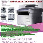 LÉZER nyomtató-MFP Xerox WorkCentre 3220 100% tonerrel! fotó