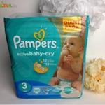 Pampers active baby 3-as pelenka fotó