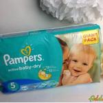 Pampers active baby 5-ös pelenka fotó