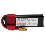 Helyettesítő modell / RC Akku 7.4V, Li-Polymer, 2200mAh, XT60 csatlakozó fotó