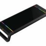 Conceptronic Monitor állvány - THORNE01B (állítható RGB, 4x USB2.0, beépített fiók, összecsukható, M fotó