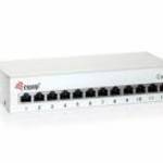 Equip Asztali patch panel - 227362 (12 port, Cat6, árnyékolt, szürke) - EQUIP fotó