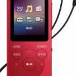 Sony NWE394LR Walkman MP3 8GB Red fotó