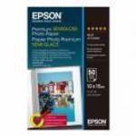 Epson Premium Semigloss 251g 10x15cm 50db Félfényes Fotópapír fotó