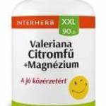 Interherb XXL Valeriana, citromfű + magnézium tabletta (90 db) fotó