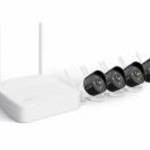 Tenda wifi csőkamera szett - K4W-3TC (4x 3MP, H265, mikr., IR30m +FullColor, 1x NVR 4csat, USB, RJ45 fotó