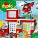 LEGO DUPLO Town 10970 Tűzoltóállomás és helikopter fotó