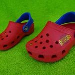 Crocs Verdás piros papucs 22--es / C4-5 fotó