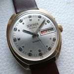 Szép elegáns ritka nap-dátumos SEKONDA Automatic a 70-es évekből! fotó