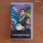 Az aranygömb legendája VHS videókazetta, film, kazetta, akciófilm fotó