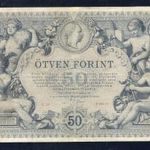 1884 dualizmus 50 Forint / Gulden ( hajtásoknál restaurált ) -XIIP06 fotó