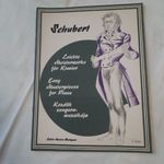 Leichte Meisterwerke für Klavier Schubert (Kezdők zongoramuzsikája) zongora kotta 1986 fotó