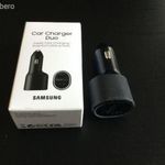 Samsung szupergyors kettős autós töltő 40W 25+15W USB-A+Type-C Új! Gyári Bontattlan! fotó