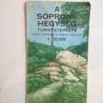 A Soproni-hegység turistatérképe , 1: 20000 (*48) fotó