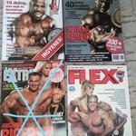 Testépítő, Body-building magazinok eladók fotó